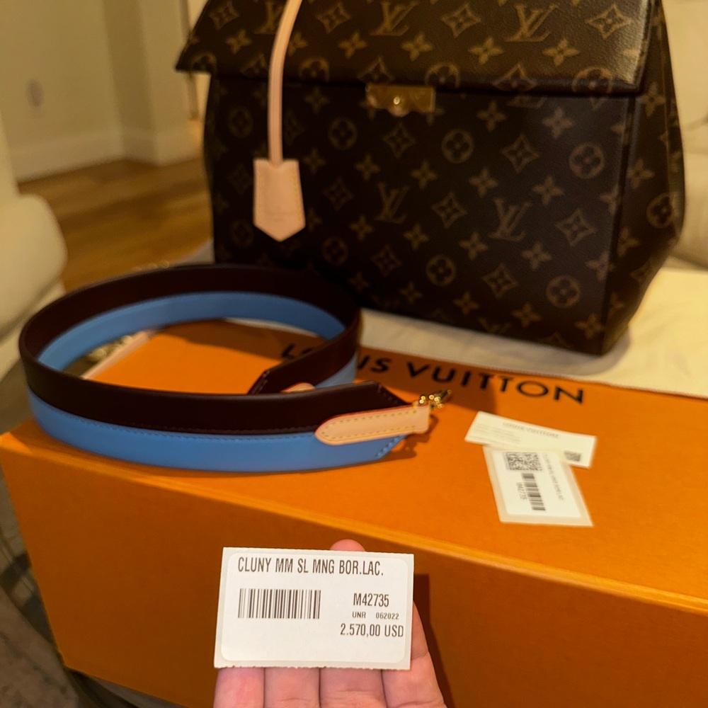 Cluny LV NWT Blue Galactic